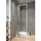 Set porte de douche Cersanit Crea S159-006, paroi de douche Cersanit Crea S159-010, S204-012