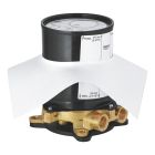 Set mitigeur bain-douche Grohe Plus 23846003, élément de montage au sol Grohe 45984001