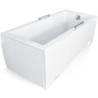 Set baignoire rectangulaire Besco Modern #WAM-130-MO, habillage de baignoire Besco #OAP-130-UNI