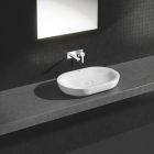 Set mitigeur de lavabo Grohe Lineare 19409001, élément encastré de mitigeur Grohe Eurostyle 23571000