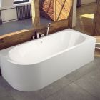 Set baignoire d’angle Besco Avita #WAV-150-NP, habillage de baignoire Besco Avita OAV-150-NS