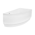 Set baignoire d’angle Besco Praktika #WAP-140-NP, habillage de baignoire Besco Praktika OAP-140-NP