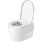 Set cuvette de WC Duravit ME by Starck 2530092000, abattant de WC Duravit ME by Starck 0020190000