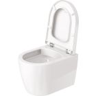 Set cuvette de WC Duravit ME by Starck 2530092000, abattant de WC Duravit ME by Starck 0020190000
