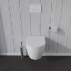 Set cuvette de WC Duravit ME by Starck 2530092000, abattant de WC Duravit ME by Starck 0020190000