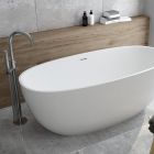 Set baignoire autoportante Oltens Stora 12001000, couvercle en liège Oltens 09002300