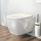 Set cuvette de WC Oltens Vernal 42502000, châssis encastré Oltens Triberg 50001000, 45104000, 57104300, 49301000