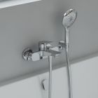 Set mitigeur bain-douche Oltens Vernal 34004100, pommeau de douche Oltens Saxan EasyClick 37100100, 37200100, 37401100