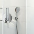 Set pommeau de douche Oltens Saxan EasyClick 37100100, tuyau de douche Oltens Ronneby 37200100, 37401100