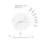 Set douche à effet de pluie Oltens Vindel 37000100, bras mural Oltens Lagan 39400100