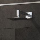 Set douche à effet de pluie Oltens Sondera 37003100, bras mural Oltens Lagan 39401100
