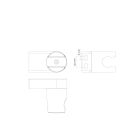 Set pommeau de douche Oltens Ume 37102100, tuyau de douche Oltens Ronneby 37200100, 37402100