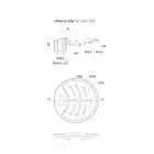 Set barre de douche Oltens Alling 37300100, pommeau de douche Oltens Motala Select 37101100, 37201100, 84200500