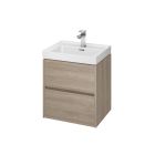 Set armoire Cersanit Crea S924-007, lavabo Cersanit Crea K114-005