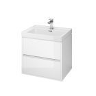Set armoire Cersanit Crea S924-008, lavabo Cersanit Crea K114-006