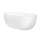 Set baignoire autoportante Oltens Stora 12008000, couvercle en liège Oltens 09002000