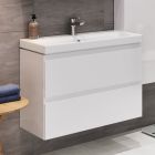 Set armoire Cersanit Moduo S929-010, lavabo Cersanit Moduo K116-050, K116-020, S590-023