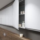 Set armoire Cersanit Moduo S929-010, lavabo Cersanit Moduo K116-052, S590-030, K116-018, K116-020, S590-023