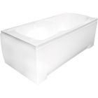 Set baignoire rectangulaire Besco Shea #WAS-140-PK, habillage de baignoire Besco #OAP-140-UNI
