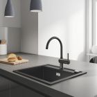 Set évier en granit Grohe K700 31651AP0, mitigeur de cuisine Grohe Concetto 31483DC2