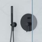 Set mitigeur bain-douche Oltens Molle 34100300, douche à effet de pluie Oltens Vann 37008300, 39403300, 37108300, 39304300, 37200300