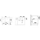 Set évier en granit Blanco Pleon 9 523061, mitigeur de cuisine Blanco Fontas II 523134