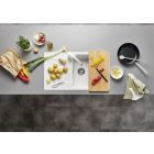 Set évier en granit Blanco Legra XL 6 S 523328, mitigeur de cuisine Blanco Mida 519418