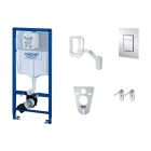 Set châssis encastré Grohe Rapid SL 38827000, cuvette de WC Oltens Jog 42501000, 45101000
