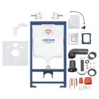 Set châssis encastré Grohe Rapid SL 38827000, cuvette de WC Oltens Jog 42501000, 45101000