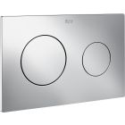 Set châssis encastré Roca Duplo One A890070020, bouton de chasse d'eau Roca PL A890189001