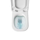 Set cuvette WC avec abattant à descente lente Roca Gap Round A34H0N8000, châssis encastré Roca Duplo One A890070020
