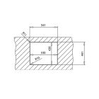 Set évier en acier inoxydable avec siphon Teka Flexlinea 115000024, mitigeur de cuisine Teka ICC 116030005