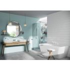 Set paroi de douche walk-in Deante Kerria Plus KTS_030P, paroi de douche walk-in Deante Kerria Plus KTS_038P