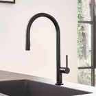 Set mitigeur de cuisine Hansgrohe Talis M54 72801670, évier en acier inoxydable Hansgrohe S 71 43428800, 43921800