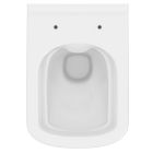 Set cuvette WC avec abattant à descente lente Cersanit City S701-405, châssis encastré Tece Base 9400407, 9240407