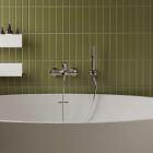 Set mitigeur bain-douche Hagser Della HGR30000034, pommeau de douche Hagser Tina HGR10000037, HGR15000037, HGR90000037
