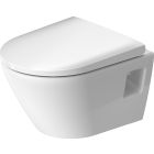Set cuvette WC avec abattant à descente lente Duravit D-Neo 45870900A1, châssis encastré Duravit DuraSystem WD1011000000, WD5001011000