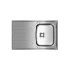 Set évier en acier inoxydable avec siphon Teka Universe 115110011, mitigeur de cuisine Teka IN 469781200