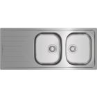 Set évier en acier inoxydable Teka Universe 115170006, mitigeur de cuisine Teka IN 469781200