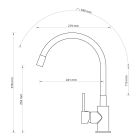 Set évier Tectonite Franke Sirius SID 143.0702.425, mitigeur de cuisine Hagser Emma HGR70000035