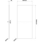 Set armoire Cersanit Larga S932-078, plan de travail Cersanit Larga S932-025