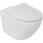 Set cuvette WC avec abattant à descente lente LaVita Sofi Slim 5908211401461, châssis encastré Tece Base 9400407, 9.240.401