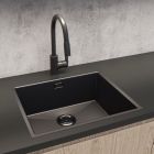 Set évier en acier inoxydable Oltens Stalvask 71101300, mitigeur de cuisine Oltens Lista 35202100