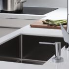 Set mitigeur de cuisine Hansgrohe Talis M54 72801670, évier en acier inoxydable Hansgrohe S 71 43428800, 43921800