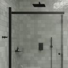 Set mitigeur bain-douche Hagser Ulva HGR12000034, pommeau de douche Hagser Lea HGR24000037, HGR31000037, HGR25000037