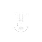 Set pommeau de douche Hagser Mia HGR70000037, tuyau de douche Hagser Ute HGR15000037, HGR90000037