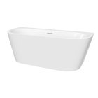 Set baignoire murale Oltens Hulda 12021000, couvercle en liège Oltens 09002400