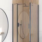 Set porte de douche Oltens Verdal 21203300, paroi de douche Oltens Hallan 22100300