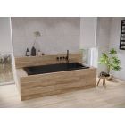 Set baignoire rectangulaire Oltens Langfoss 10004300, paroi de baignoire Oltens Sela 23202100