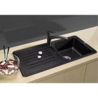 Set évier en granit Blanco Favos 45 S 526079, mitigeur de cuisine Hagser Emma HGR40000035